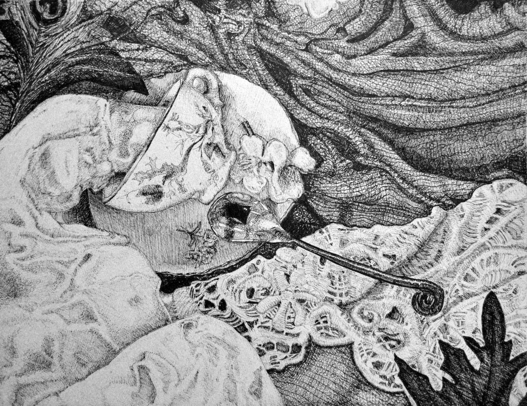 Lace Tea Spoon by Gretchen Burneko