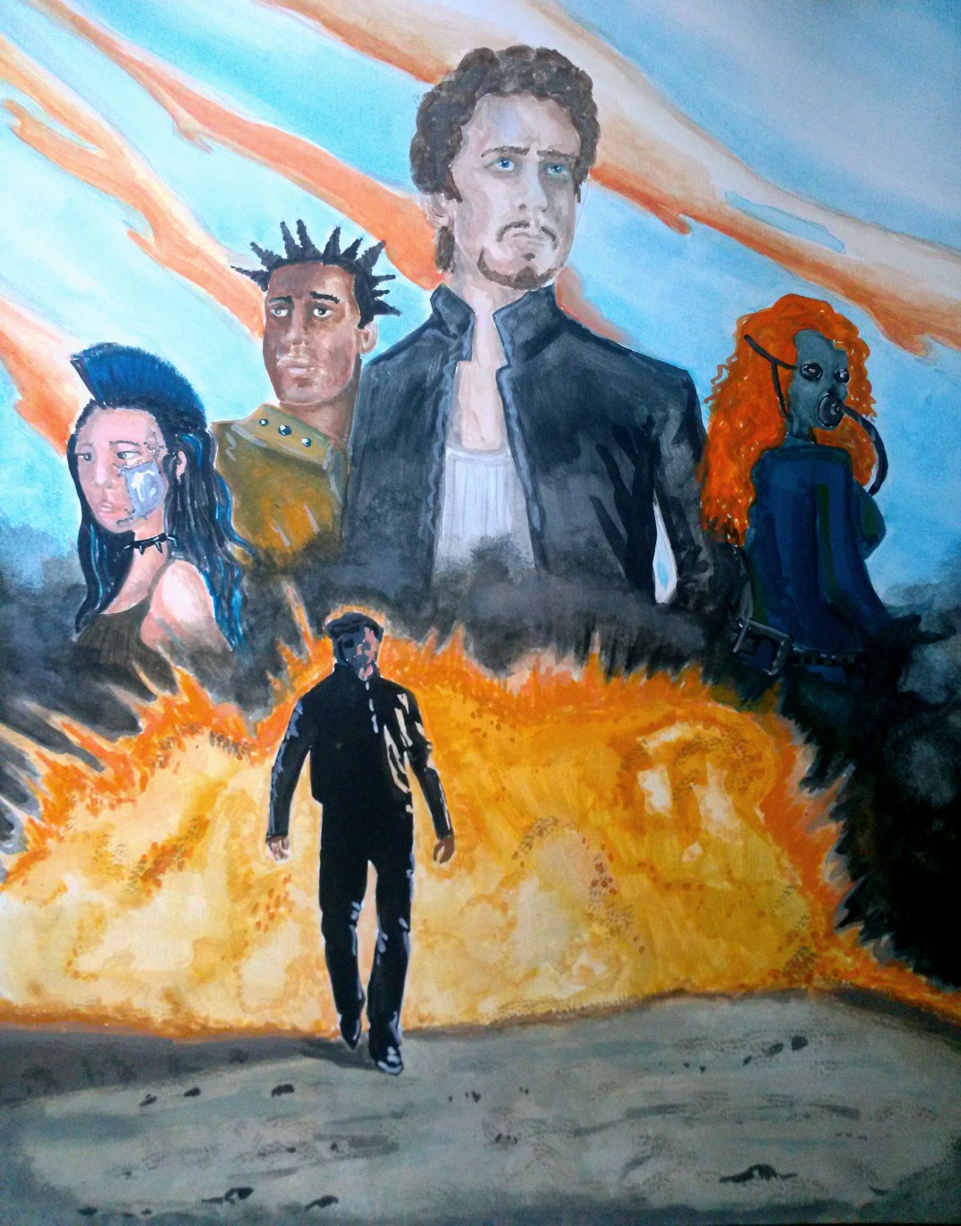 Concept Film Poster; Complementary Color Study